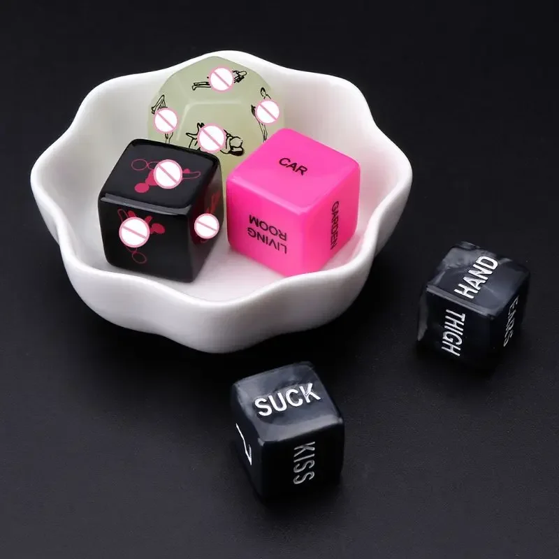 6/12 Sides Exotic Toys Sex Dice Toys for Couples Adults Games Sex Toys Romance Love Hunour Flirting Bar Erotic Crap Dice