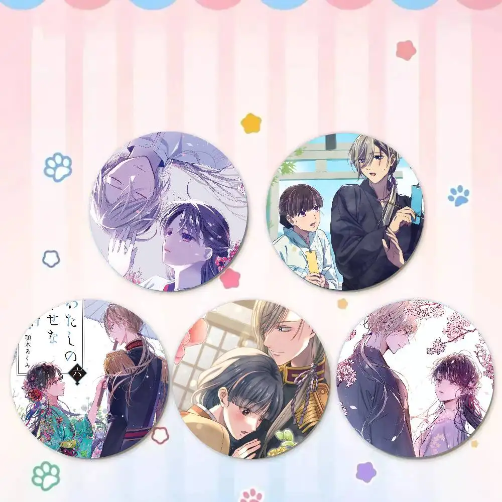 Anime My Happy Marriage Pins Brooch Cartoon Badge For Friend Backpack Clothes Collect Accessories Jewelry Gift
