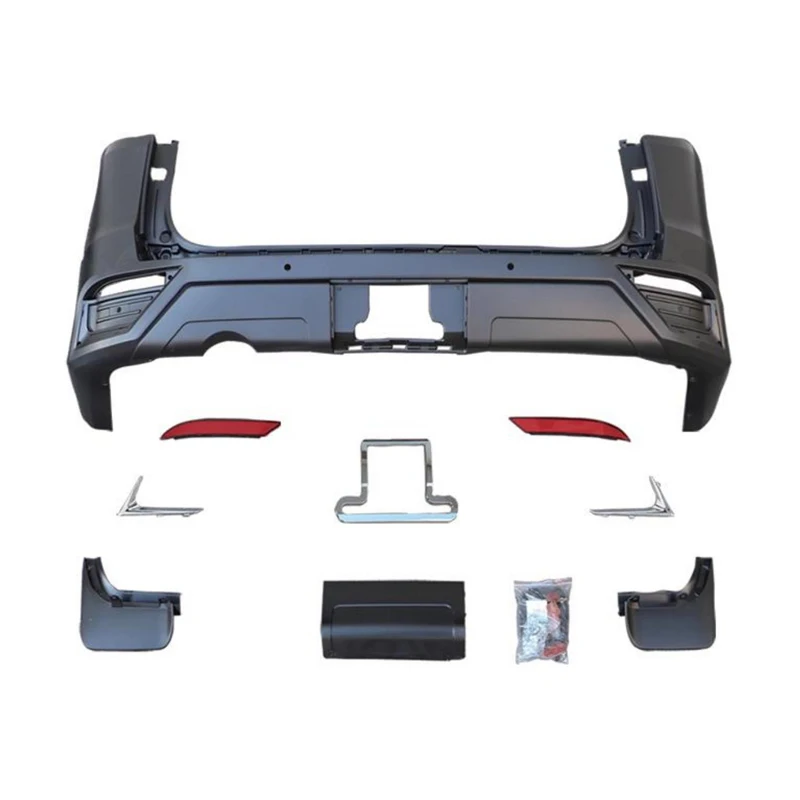Adecuado para el Kit de carrocería de parachoques de coche moldeado con precisión, conversión Facelift para Land Cruiser LC 300, actualización a LX600 Sport