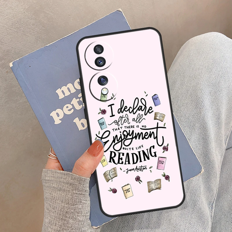 حافظة جين أوستن لهاتف Honor Magic 5 6 7 Pro لهاتف Honor 400 200 Lite 50 70 90 X9 X8a X8b X9a X9b X9c