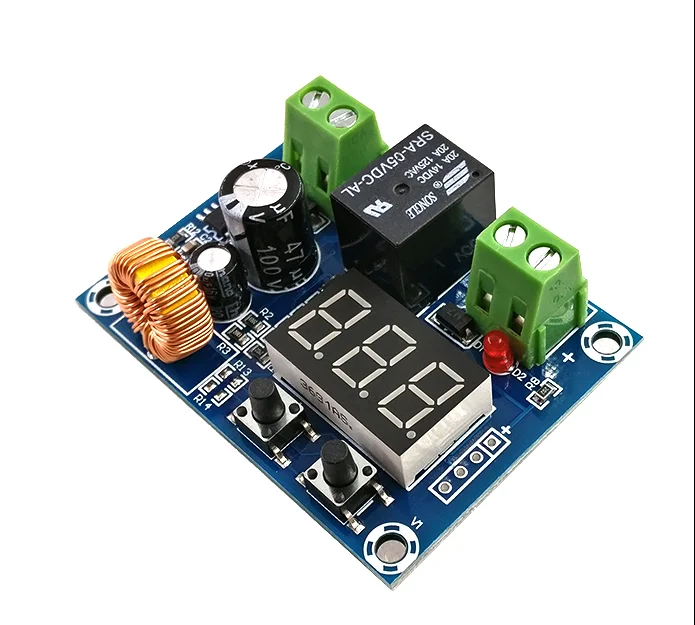 XH-M609 DC Voltage Protection module Lithium battery undervoltage and undervoltage low power Off Output 6-60V
