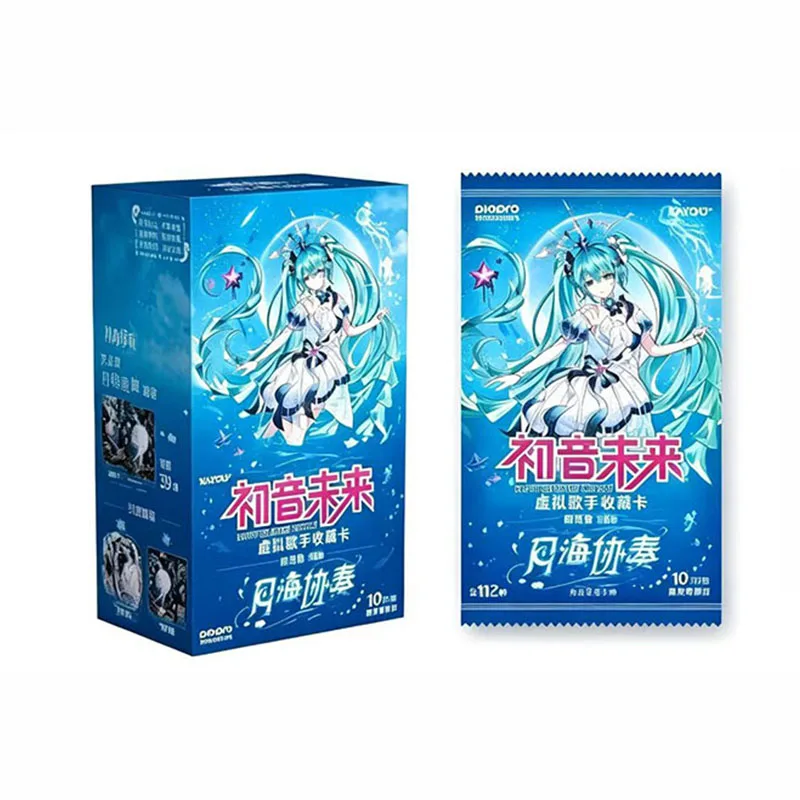 kayou正規品-初音ミクコレクションカード-シリーズ1-6-アニメゲームコレクタブルカード-限定版se周辺グッズ-子供向けおもちゃギフト