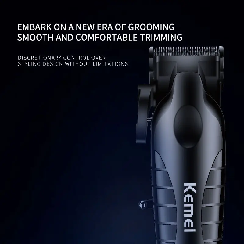 Kemei KM-2293,km-2290,km-2026 New hair trimmer with LCD display, electric hair clipper, shaver, men\'s hair clippers for Salon