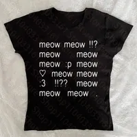 Vintage Grunge Lettering Graphic Print Short Sleeve T-Shirt Y2K Style Tops Street Style Hip Hop Tops 90s Women's Tops Fashion