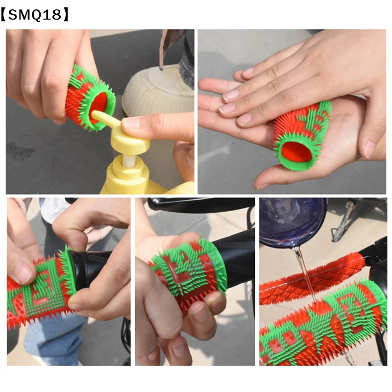 Motorcycle Handle Bar Covers Anti-slip Waterproof Motorcycle Handle Guard Covers Riding Hand Grip Wrap For Driving Safety【SMQ】