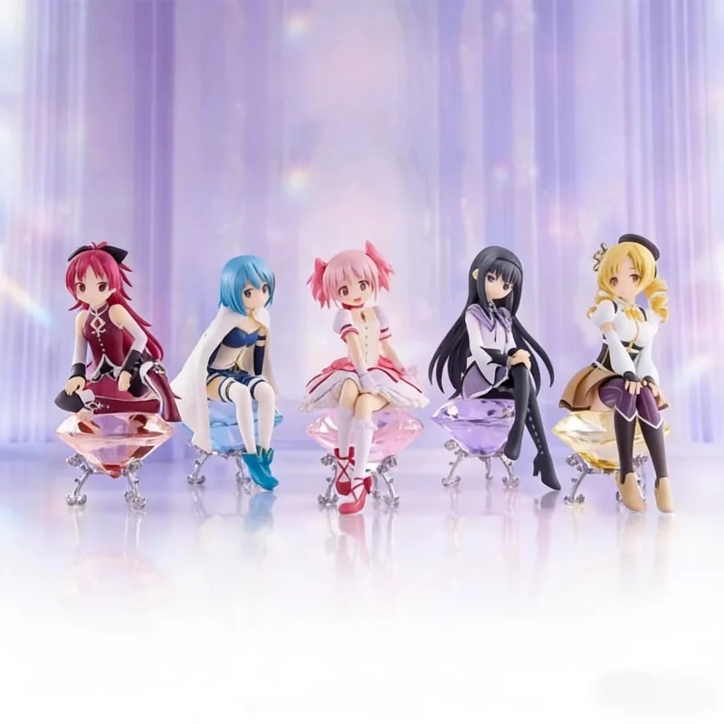

Brand New Genuine Bandai Puella Magi Madoka Magica Sitting Crystal Chair Sayaka Miki Figure Model Gift Ornaments in Stock