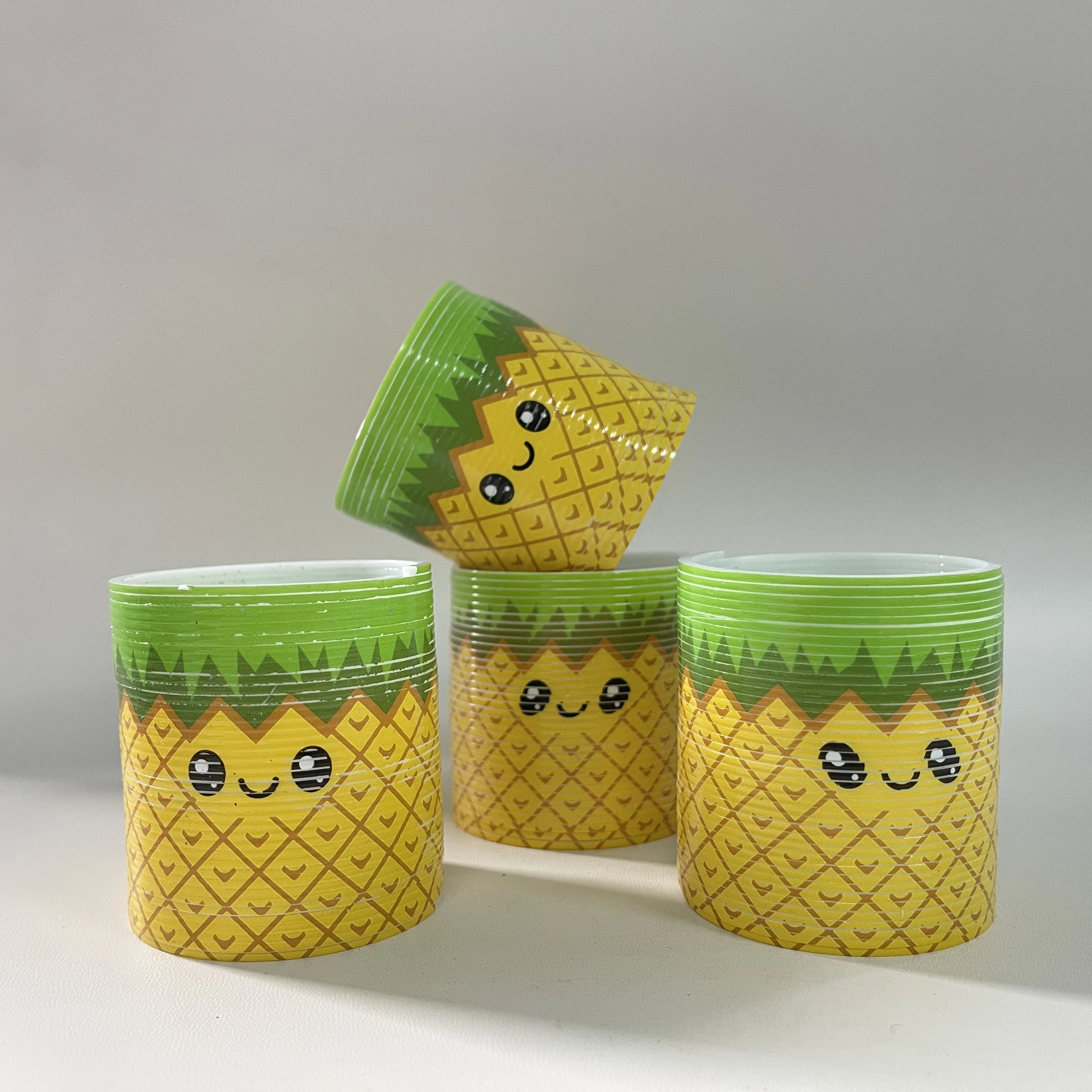 

1/3/6 шт. Пружинная игрушка-ананас, развивающая игрушка-фиджет для детей