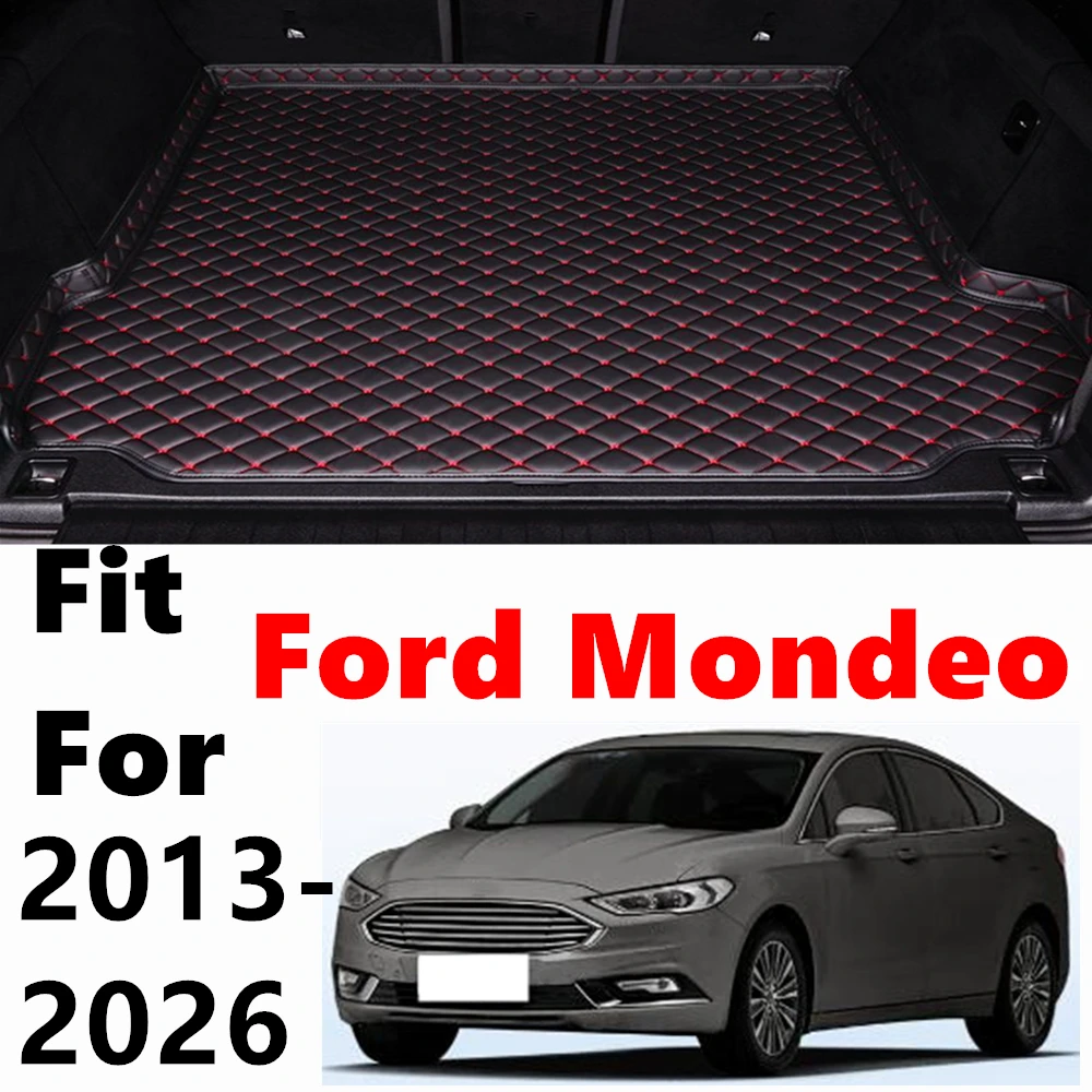 Hochwertige maßgefertigte Kofferraummatte für FORD Mondeo 2026 2025 2024-2022 20-2013 – Heckabdeckung und Gepäckraumzubehör