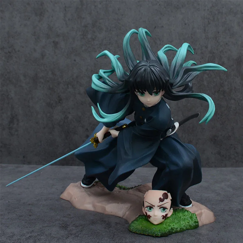 

Anime Demon Slayer Action Figure Tokitou Muichirou Figuras Toys PVC GK Statue 23cm Collection Model Ornament Manga Figurine Gift