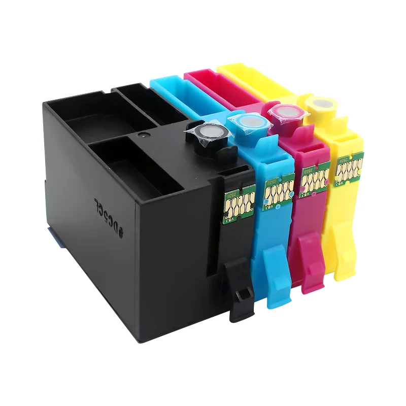 1Set T2711 - 2711 T2714 Ink Cartridge For Epson WorkForce WF7110 WF7610 WF7620 WF3620 WF3820 WF3640 3640D 7110DTW 7610DWF 7620D