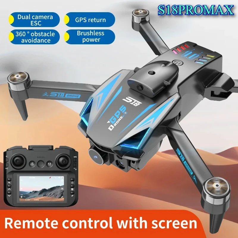 

S18MAX Equipped with a 4.5-inch LED display screen GPS for precise positioning one click return low battery lost contact return
