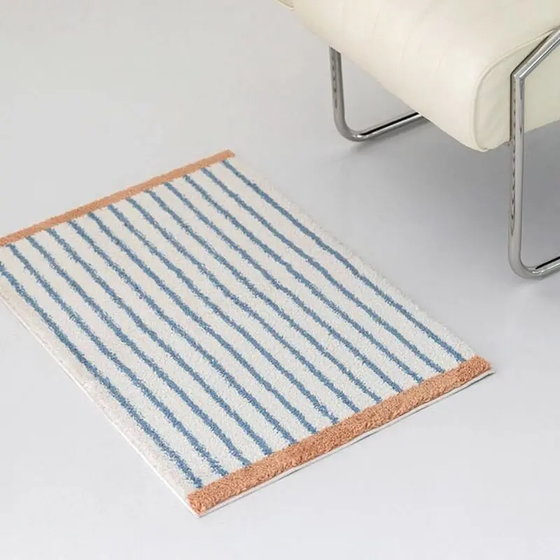 Imitation cashmere bathroom floor mat toilet toilet toilet door  absorbent foot mat household quick-drying carpet