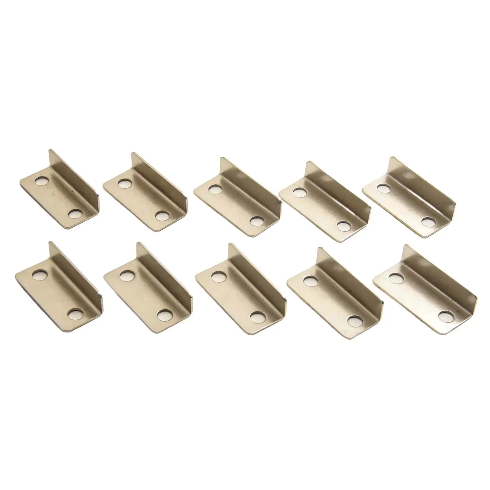 10 PCS L Shape Corner Bracket Metal Right Angel Brace For Shelf Support Board Connect Drawer Shelf Wall Bracket Hardware