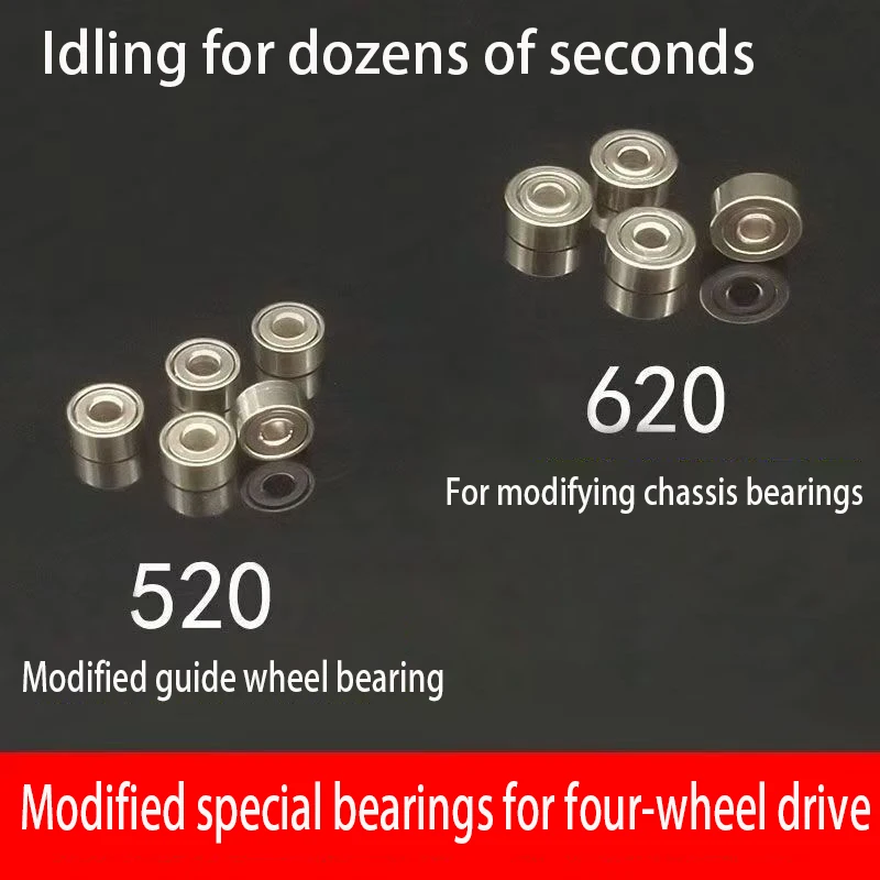 24Pcs 4WD Bearing modification upgrade accessories assembly For Tiangong Yang Kai War Dragon chassis guide wheel gear bearing