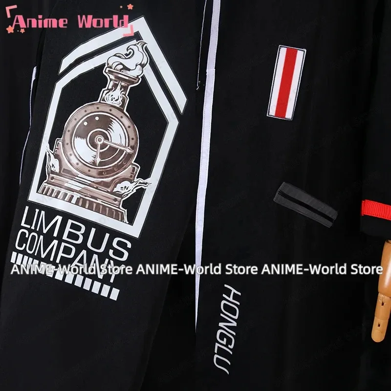 ชุดคอสเพลย์อนิเมะฮงหลู่จากบริษัทลิมบัส ชุดยูนิฟอร์มสีดำ ชุดแฟนซีสำหรับงานแฟนซี งานคาร์นิวัล วันฮาโลวีน พร้อมวิกผม