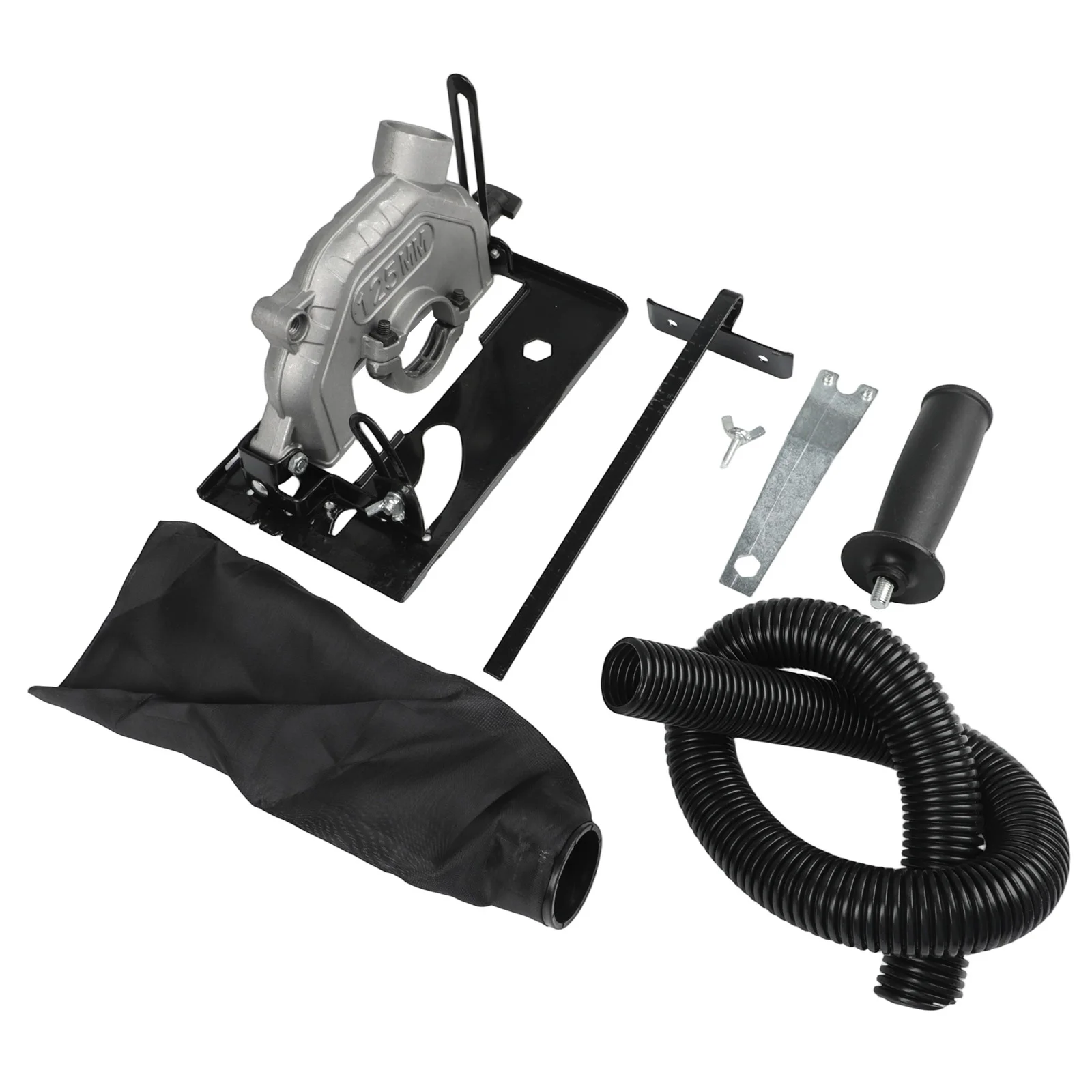 Adjustable Angle Grinder Bracket with 0~40mm Depth Control for 100~125mm Grinder and 125mm Saw Blade Cutting Base
