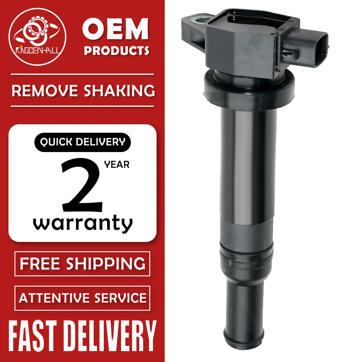 

New Ignition Coils Compatible With Hyundai Santa Fe Entourage Kia Magentis Optima Rondo 273013E400 27301-3E400 273013E400