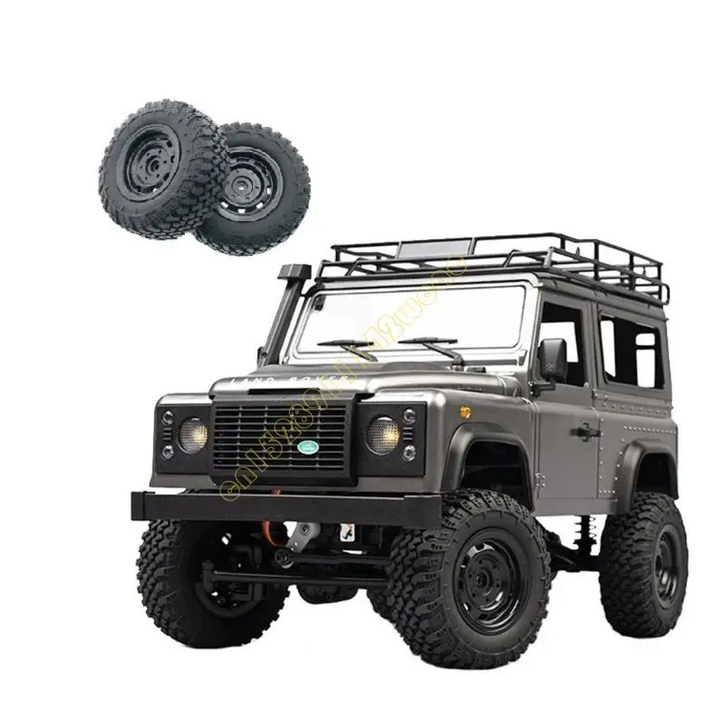 

4pack Model Offroad Set Set Set Tire Tire с колесным узлом для безопасности стабильности MN90/98/99S Model Car Modified Tire