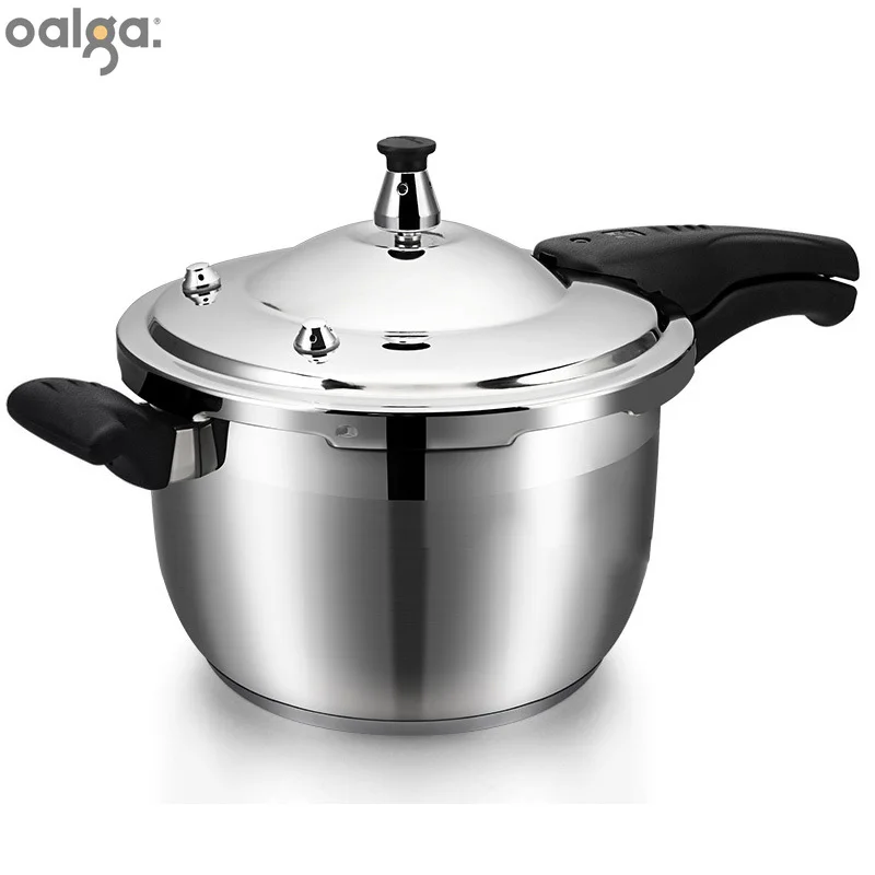 

General Explosion Proof Pressure Cooker 304 Stainless Steel Household Commercial Soup Pot Cooker Gas Rice Cooke Induction Cooker