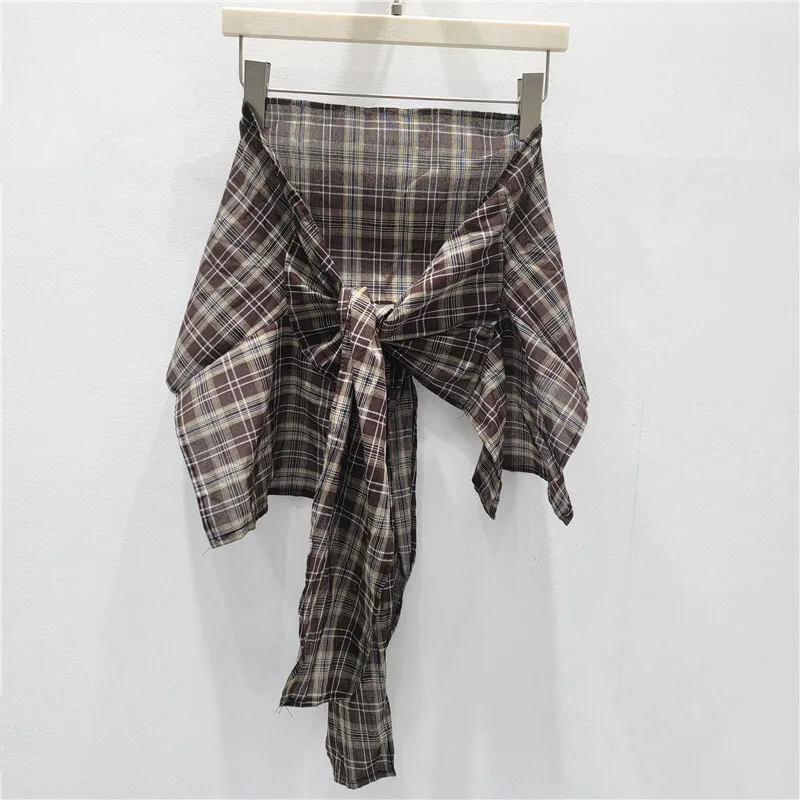 HKSH Lente Herfst Nieuwe Vrouw Jeans Ripped Verontruste Patchwork Contrast Kleur Amerikaanse Retro Streetwear Y2K Denim Broek HK14422