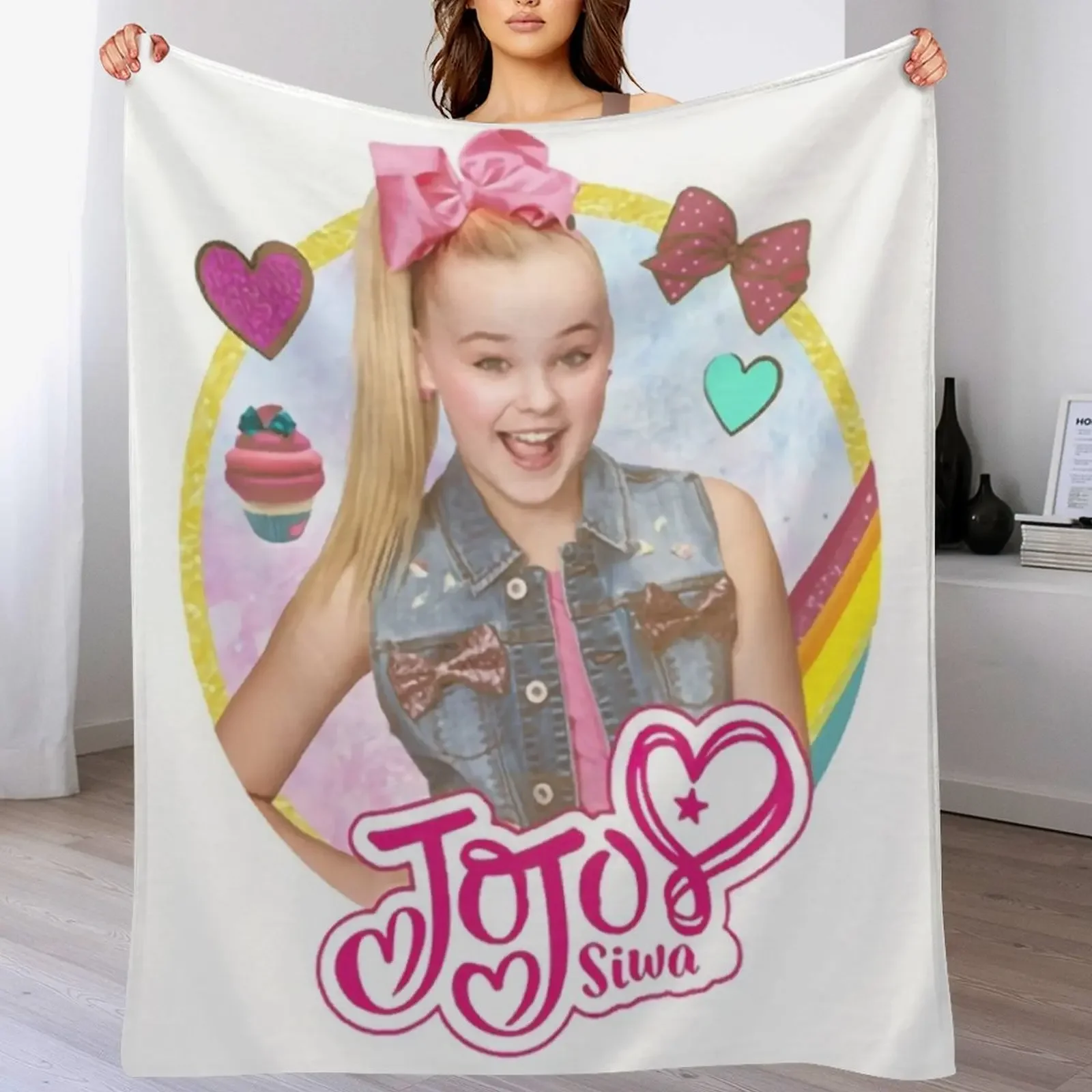 jojo siwas Throw Blanket Beach Luxury St christmas gifts Blankets