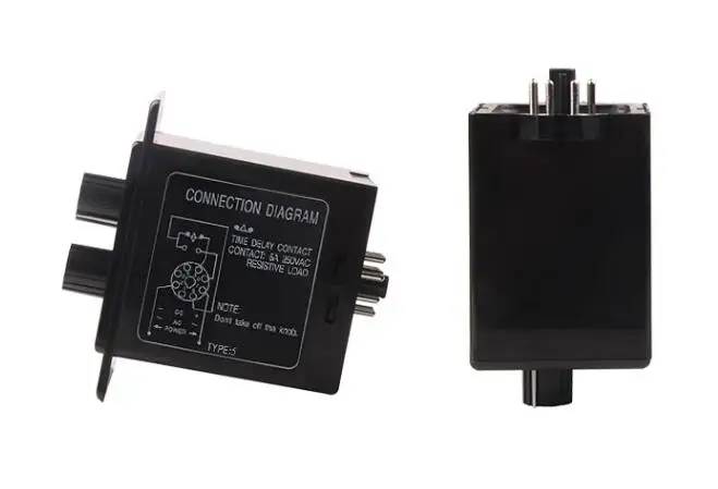 ATDV-N Adjustable Time Relay Repeat Cycle Timer DC12V DC24V AC110V AC220V AC380V  3S 6S 12S 30S 60S 3M 6M 12M 30M 60M