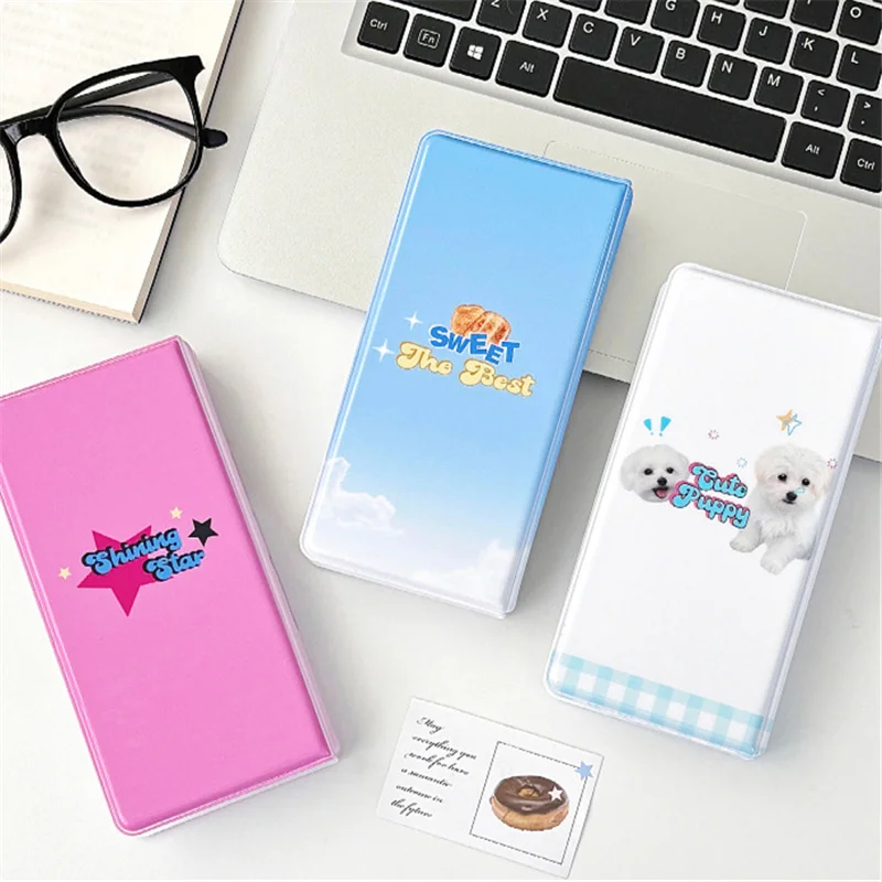 KPOP Cute Storage Album Card Holder Life Four Cuts Album Photo Idol Photo Photo Card Packaging Supplies Postcard Collector Card