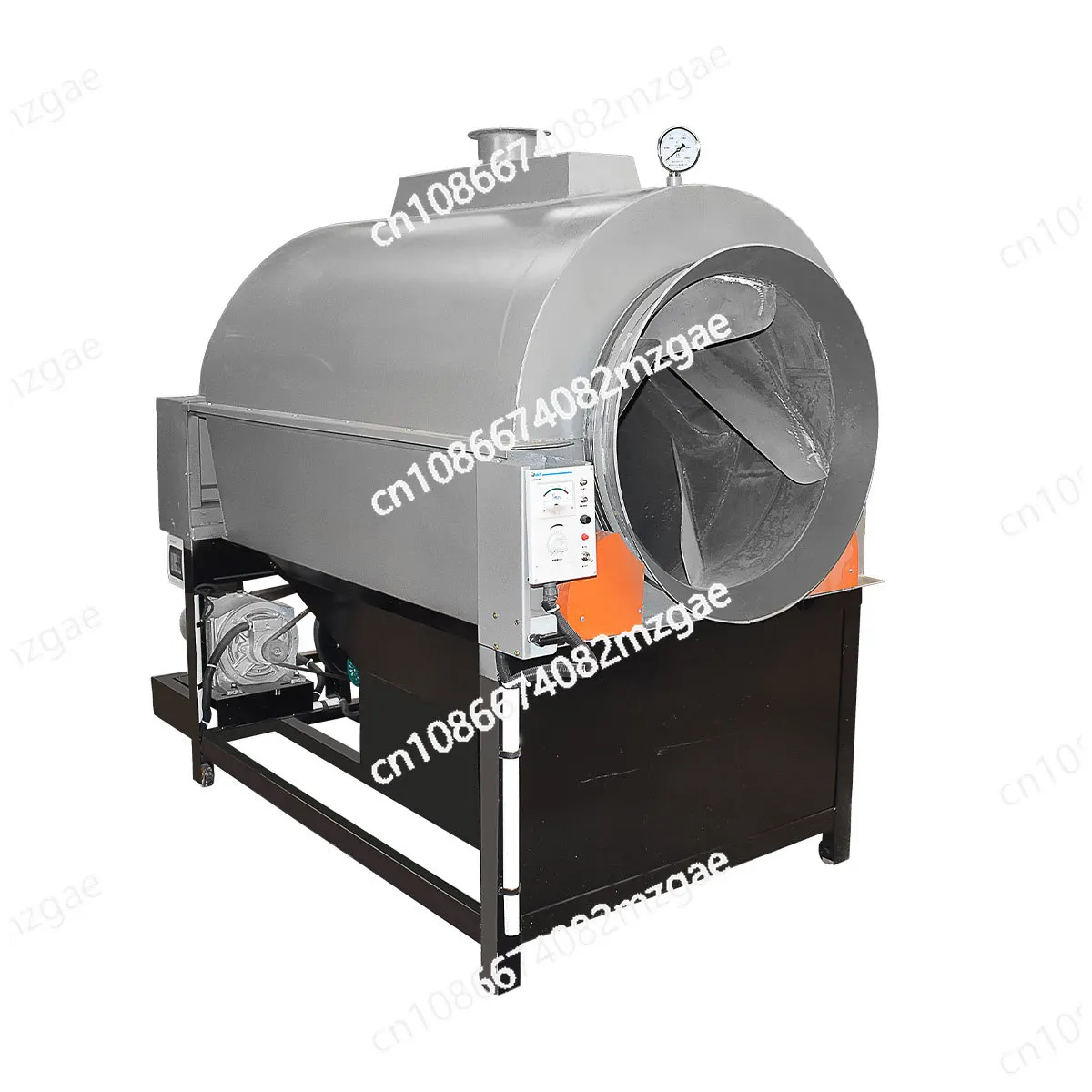 New tea frying machine Multifunctional drum Automatic tea drying  Green killing  Fried tea