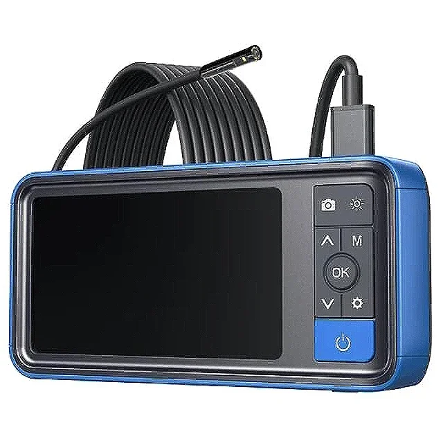 Teslong MS450 8mm5M Dual Lens HD 4.5 inch Large Screen Endoscope 200W Pixel With Screen Endoscope