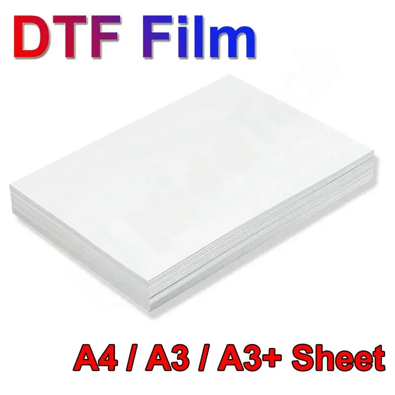 

DTF PET Film For Epson Printer R1390 L1800 DX5 A4 Direct to Film Printer PET Film For DTF ink Transfer Printing Machine Tool