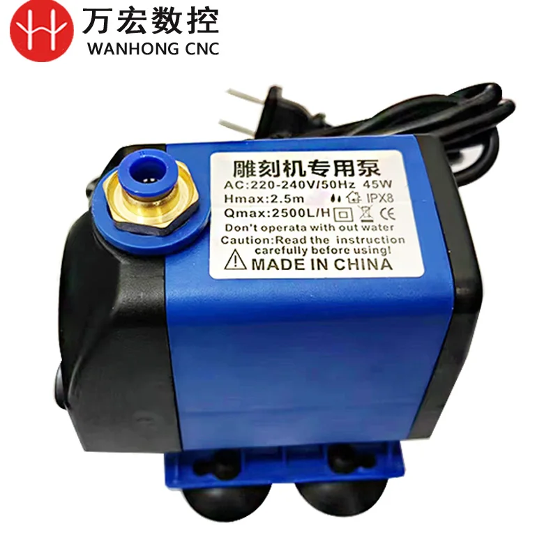 Погружной насос охлаждающей воды шпинделя для гравировального станка