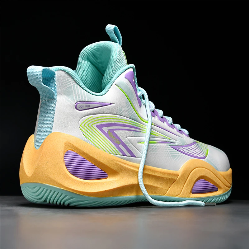 Homens casuais zoom basquete esporte sapatos respirável leve tênis ao ar livre tênis de corrida atlético jogging tenis sapato caminhada