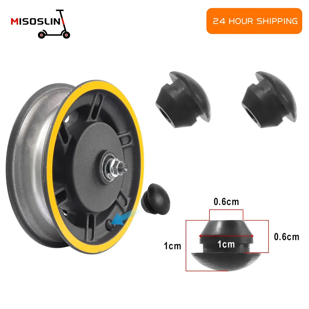 Electric Scooter Hole Plugs For Ninebot Max G30 G30D Rear Wheel Hub Rubber Silicone Dust Plug for Xiaomi M365 Pro 1S Mi3 Parts