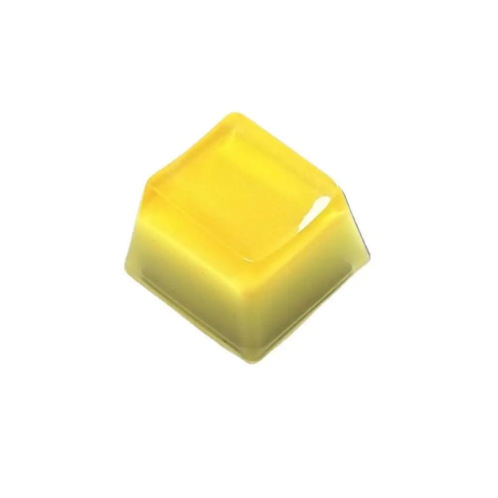 Cross Shaft Jelly Pudding Keycap Gepersonaliseerde originele druipende mechanische toetsenbord Key Caps Jelly Texture Transparant ontwerp