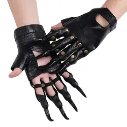 Halloween Claw Gloves Costume Party Props Scary Horrific Wolf Paw For Cosplay Halloween Party Carnival Party Prank Nail Gloves