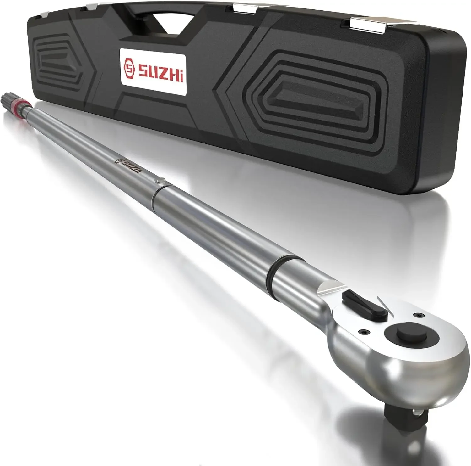 

3/4 Inch 48-teeth torque wrench 100-600 ft lbs /135-815N.M,Split Beam, Longer 48'' Length, less effort for Off-road equipment,