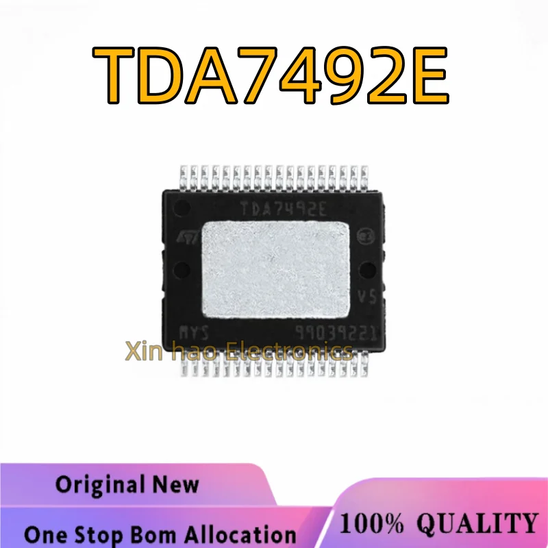 1PCS New Original TDA7492ETR TDA7492E TDA7492 TDA749213TR TDA7492P SSOP36 Class D Audio Power Amplifier Power Amplifier IC Chip