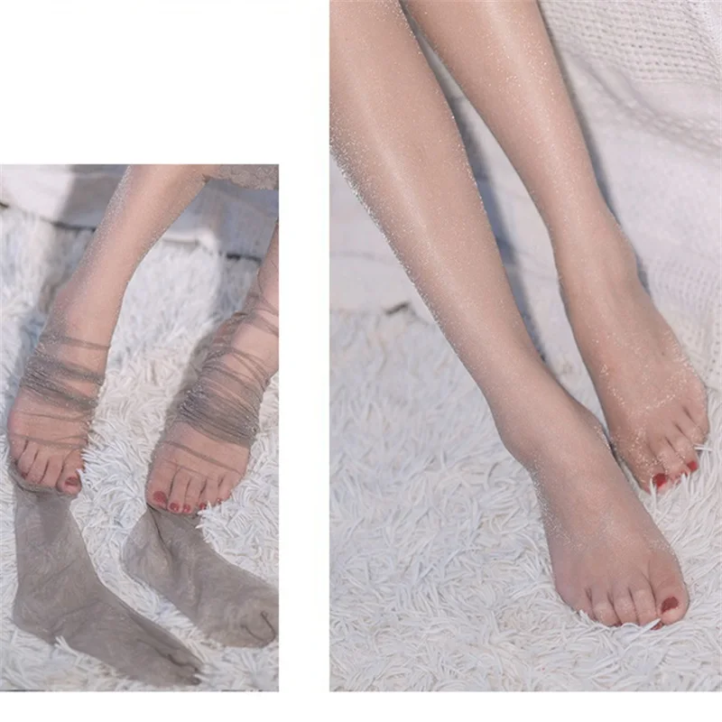 1 قطعة النساء شفافة سامسونج جوارب مثيرة Mulheres Meias Brilhantes جوارب طويلة Brilho Collants جوارب ضئيلة الجوارب الملابس الداخلية