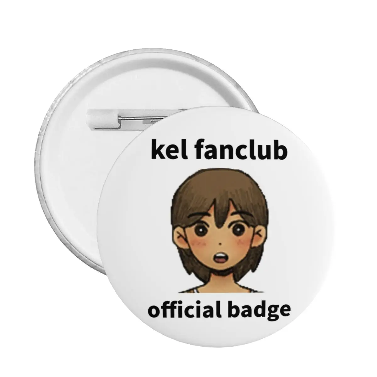 Custom Omori Kel Fanclub Button Pin for Jeans Badges Brooches Pinback Gift