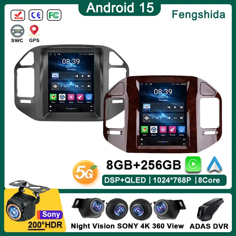 

Android 15 Multimedia For Nissan Qashqai 2 J11 X-Trail T32 Rogue 2013-2021 Auto Radio Multimedia Player Stereo Head Unit 5G Wifi
