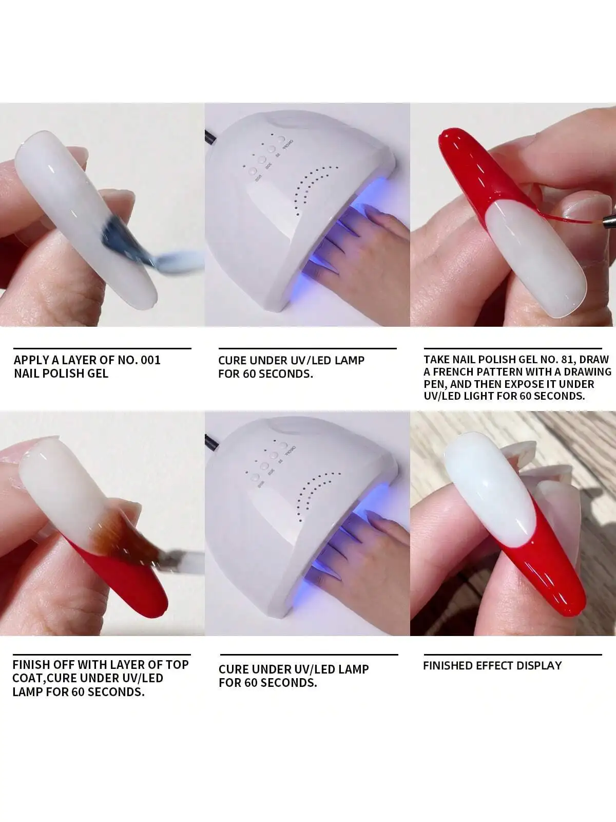 2 ألوان 15 مللي حليبي الأبيض والفلفل الأحمر جيل للأظافر مجموعة شبه دائم مسمار الفن تمرغ الأشعة فوق البنفسجية LED صالون الأظافر لتقوم بها بنفسك صالون الأظافر هلام ل #5