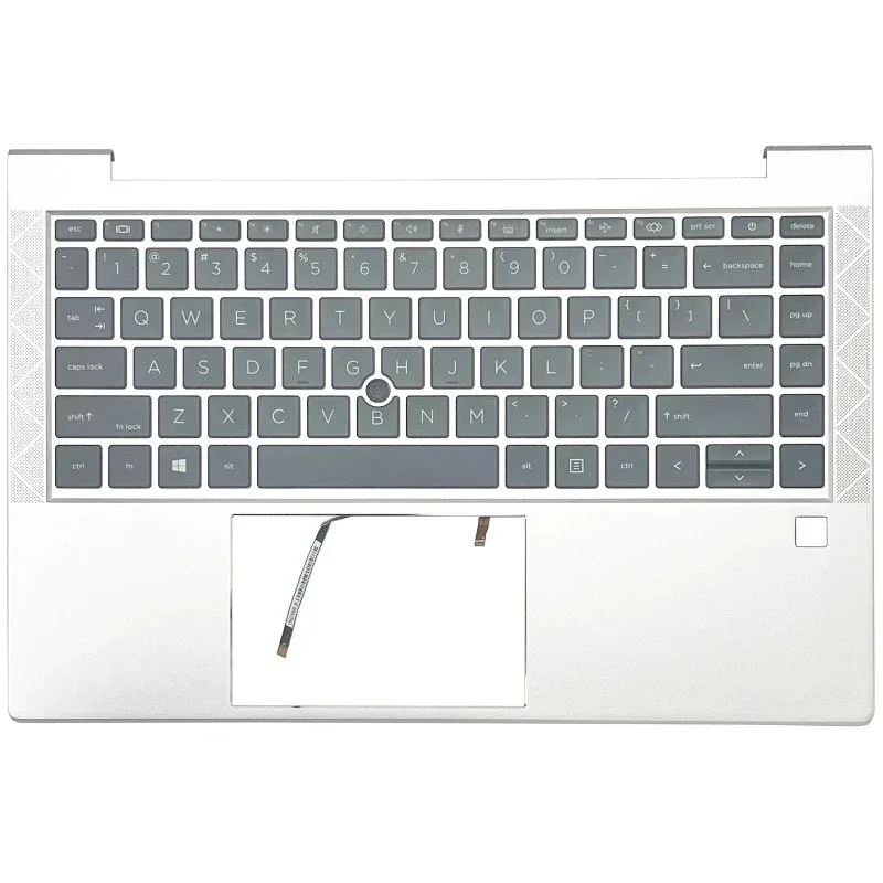 For HP EliteBook 840 G8 G7 740 745 845 G7 G8  New US LA SP Keyboard Laptop Palmrest Top Backlight Keyboard Replace Case