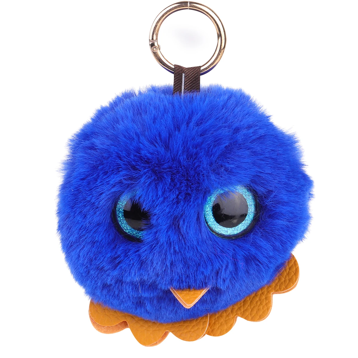

Owl Hairball Keychains Unique Ring Exquisite Cat Owl Keys Bag Pendant Long Lasting Durable Holder Graduation Gift Stylish Animal