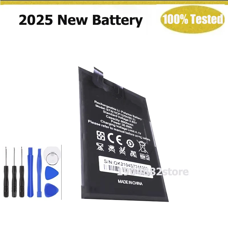 

Совершенно новый аккумулятор 8000 мАч для OUKITEL WP5/WP5 PRO для аккумулятора OUKITEL высокого качества