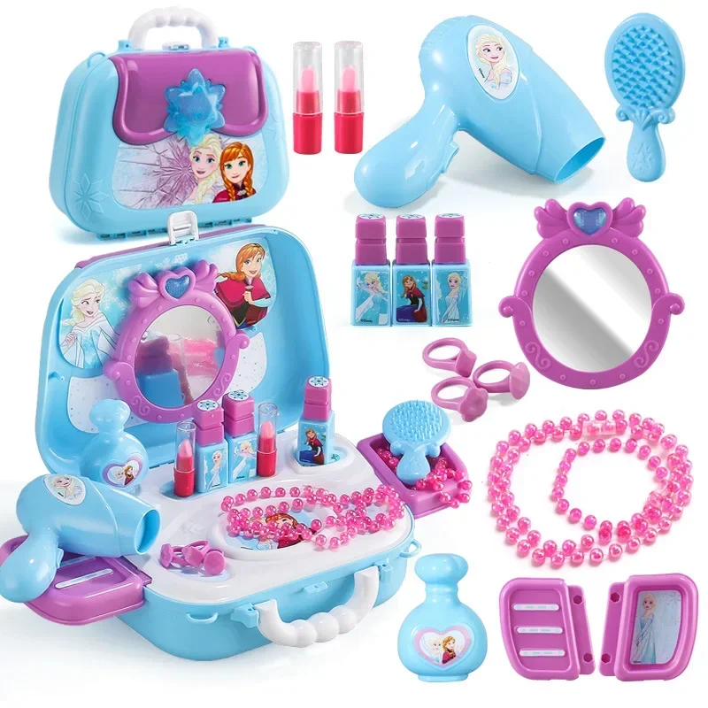 

[Disney] Frozen minnie Sophia princess Kids Makeup Playset doctor toy set kitchen toy set play house set kids toys for girl gift