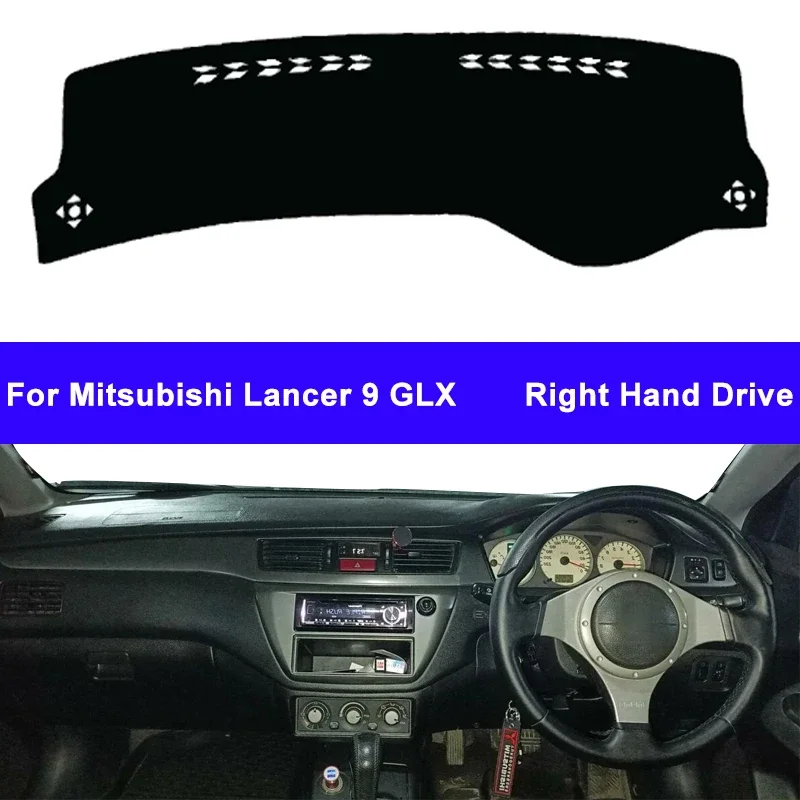 For Mitsubishi Lancer 9 GLX car dashboard cover, dashboard mat, instrument panel cover, carpet, car sunshade mat