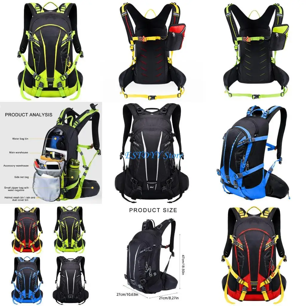 

G6DE Gym Sports Duffle Bag Backpack Foldable Mountaining Bag Travel Double Shoulder Bag Overnight Bag Camping Hiking Trekking