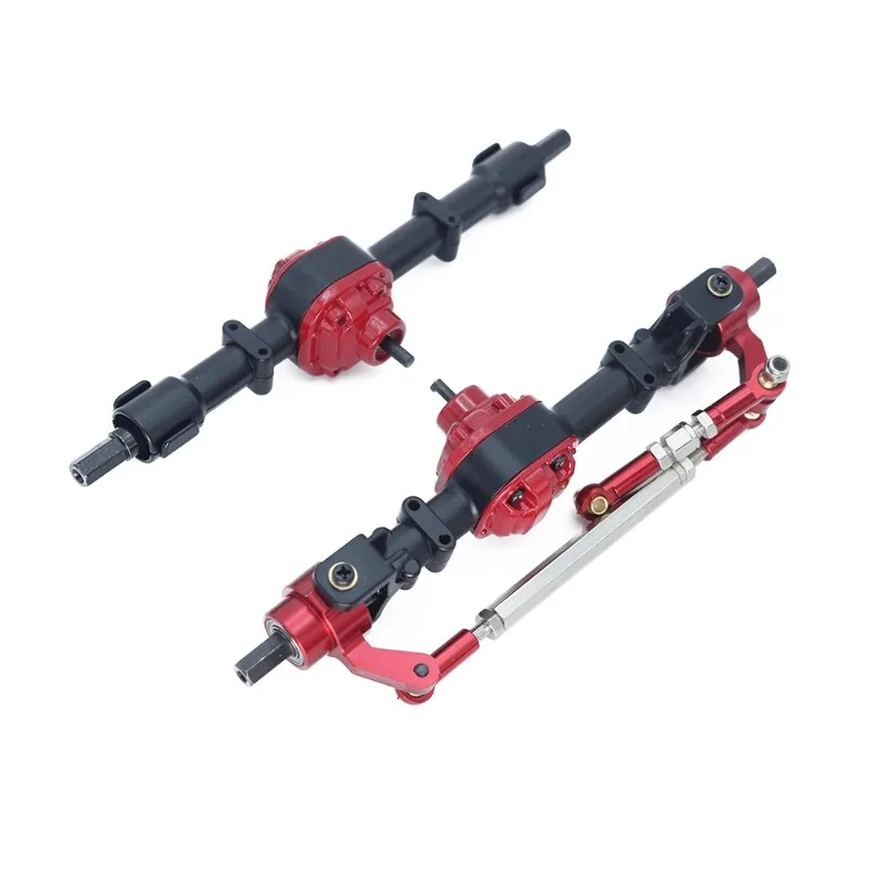 MN78 MN82 MN99s D90 Metalen Voor- en Achteras Modificatie Onderdelen voor 1/12 RC Crawler Auto Verbeterde Accessoires