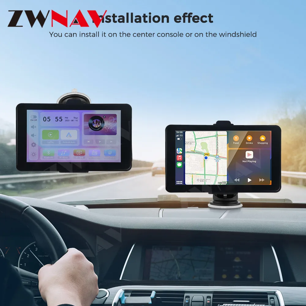 

For All Vehicle Universal Machine GPS Android Touch Screen Radio Audio Stereo Auto Automotive Multimedia Player Carplay Audio