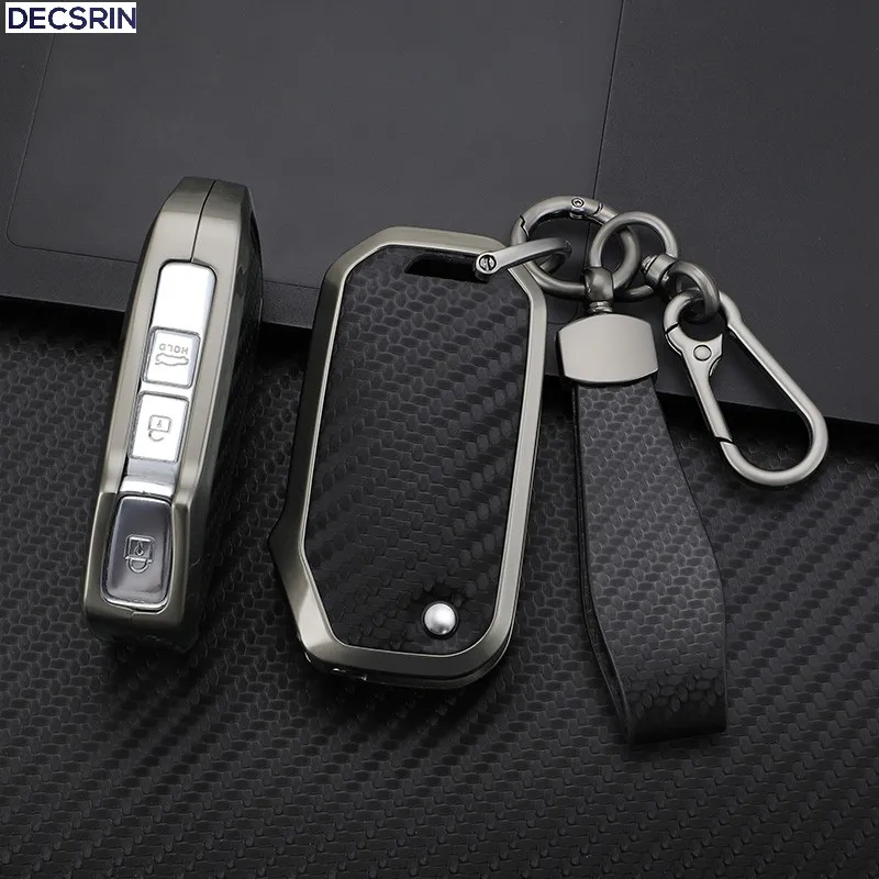Auto Fernbedienung Schlüssel Fall Abdeckung Shell Fob Halter Für KIA Sportage R GT Stinger GT Sorento Ceed CD Cerato Forte 2018 2019 schlüssel Tasche